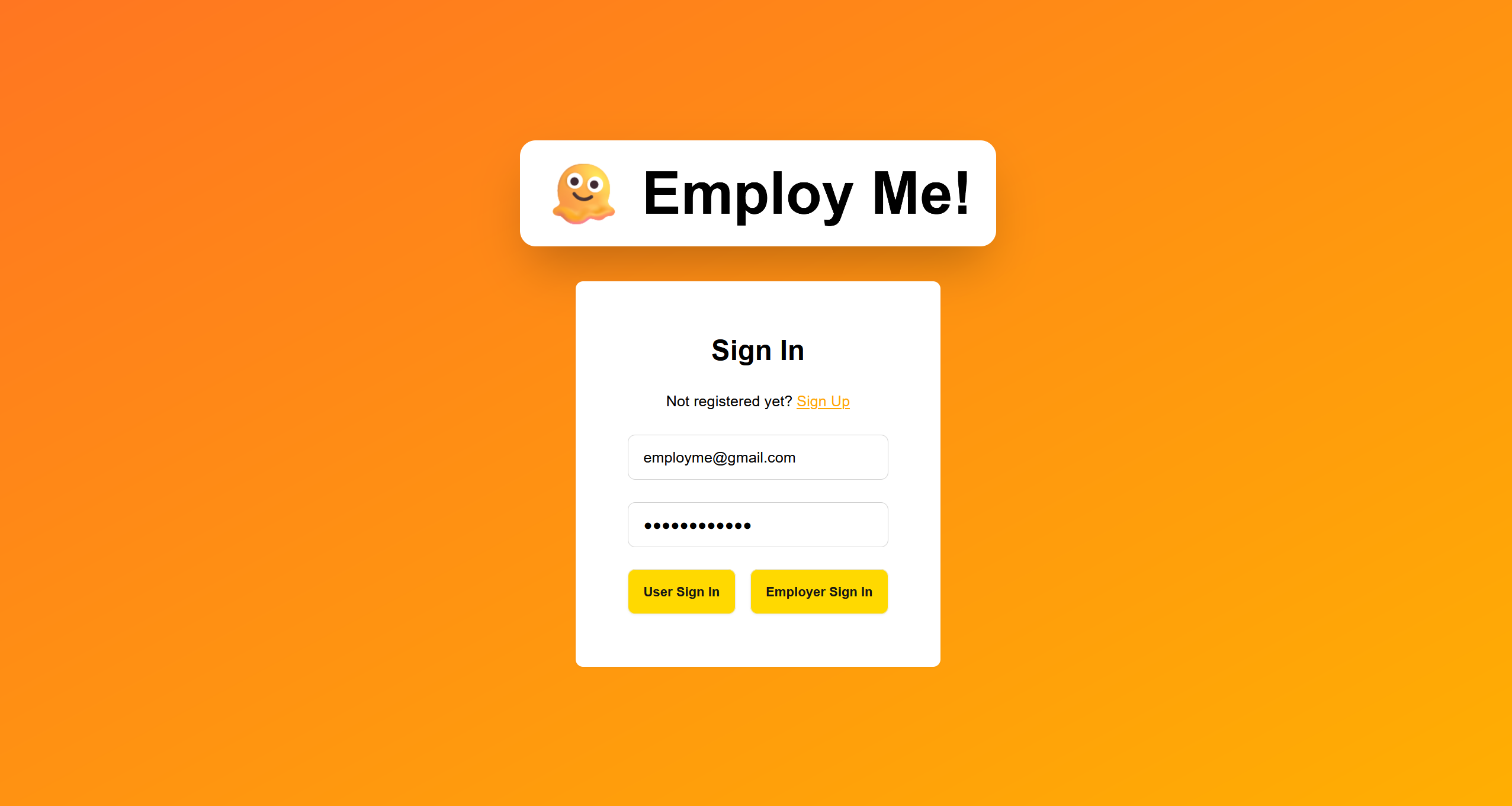 🫠 Employ Me!