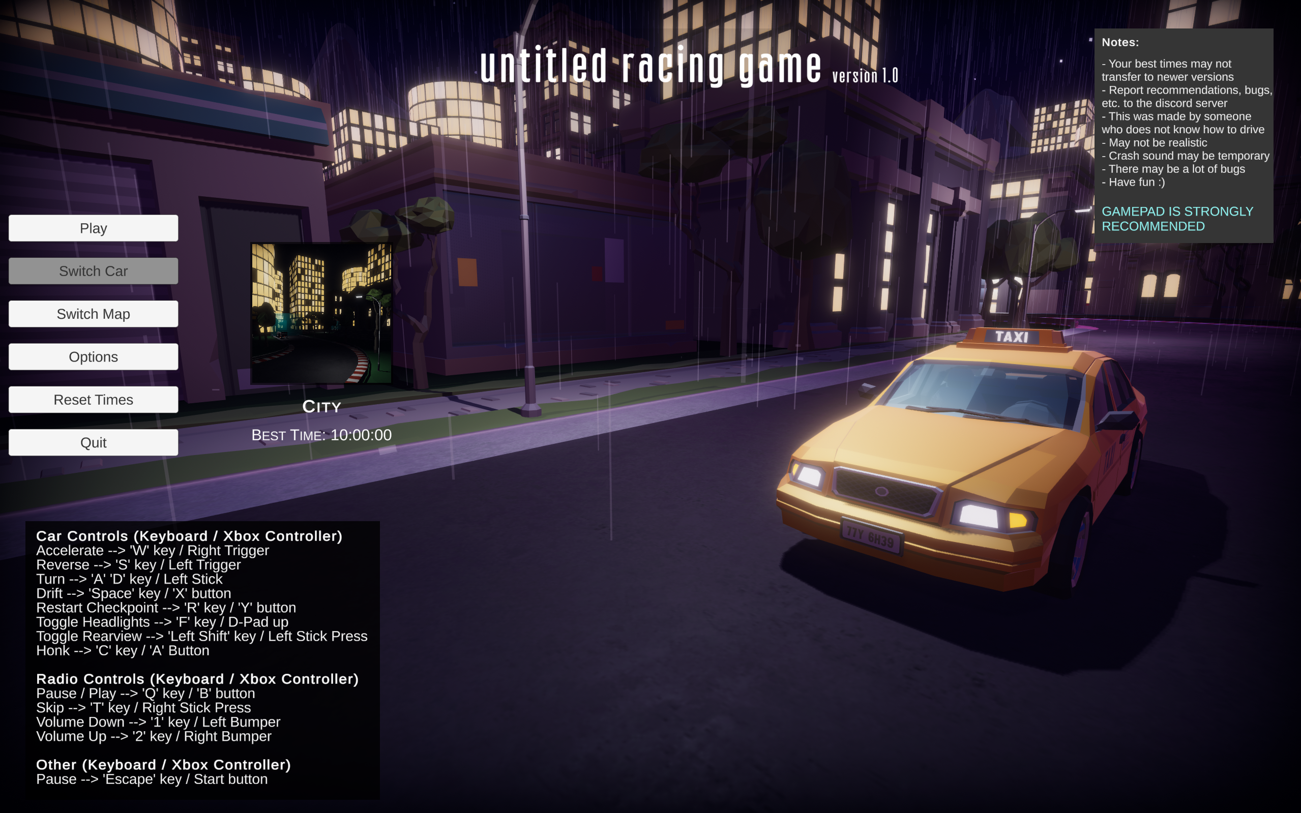 Untitled Racing Game